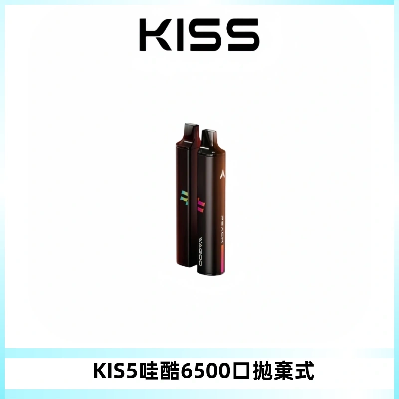 KIS5WAGOO哇酷6500口拋棄式 | 自由混搭雙口味 | 雙芯組合
