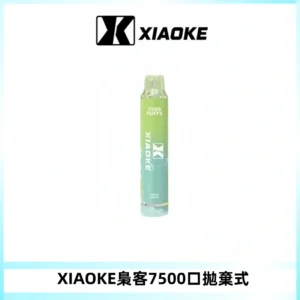 XIAOKE梟客7500Puffs跑馬燈拋棄式電子煙 可發光一次性